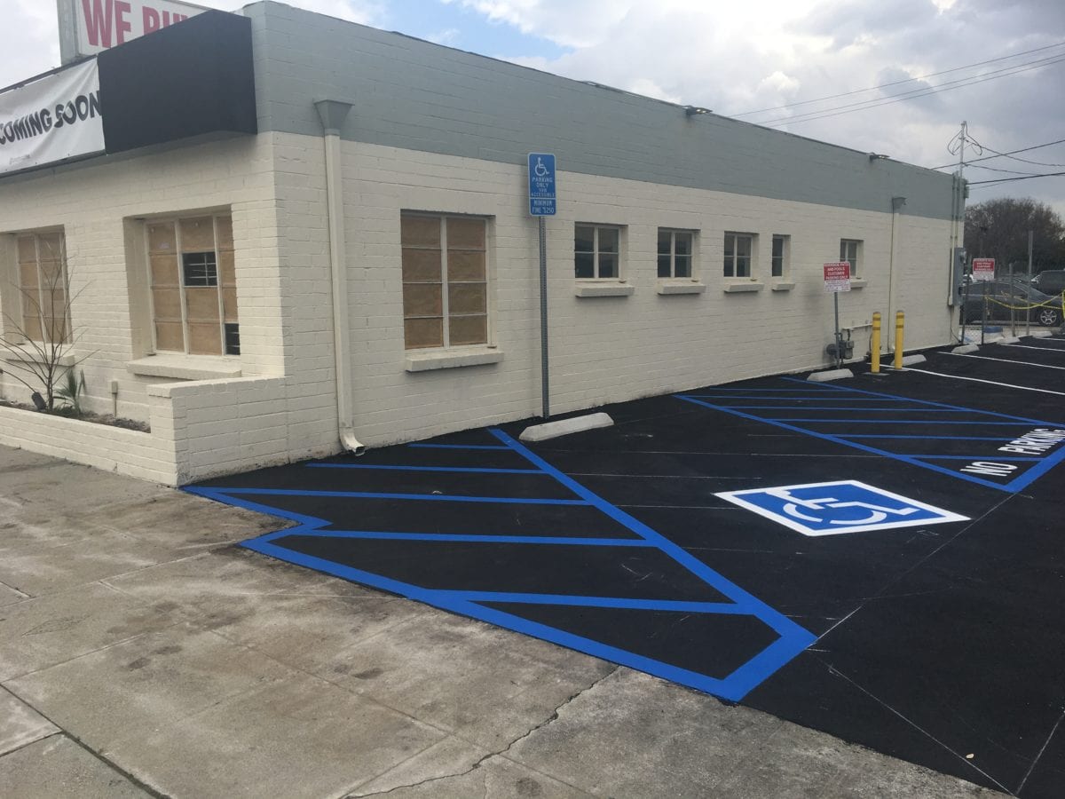 Striping & Signage | IPS | International Paving Services, Inc